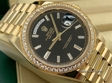 how much does a gold rolex day date weigh|rolex day date 40 cost.